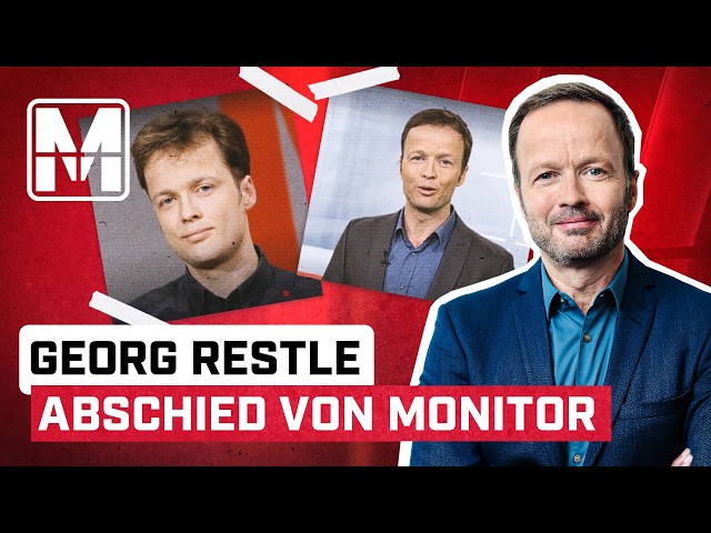 So endete die letzte Monitor-Sendung mit Georg Restle