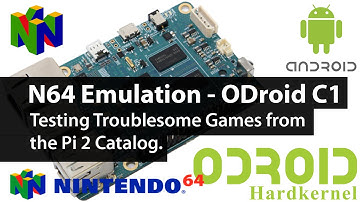 ODroid C1 Nintendo 64 - N64 Emulation on Android using Mupen64Plus AE