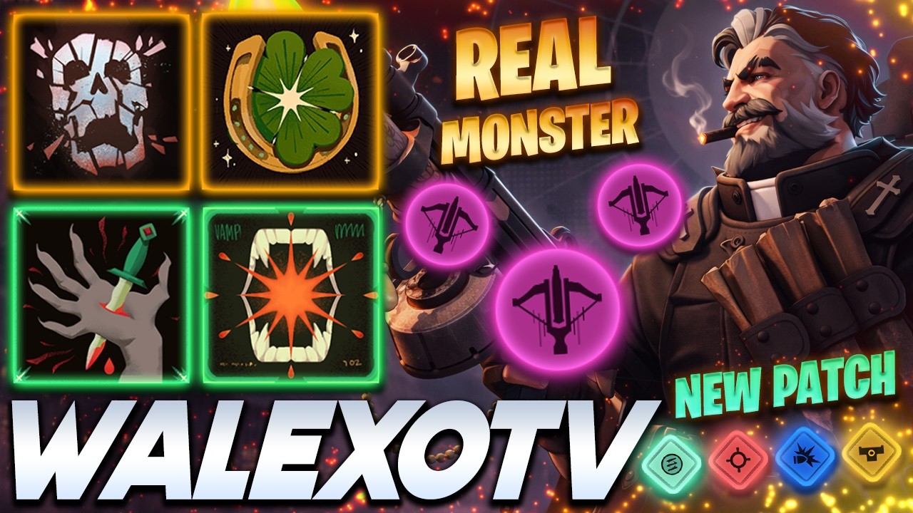 [NEW PATCH] WalexOtv Venator REAL MONSTER 22 KILLS - Deadlock Pro Gameplay & Guides [Watch & Learn]