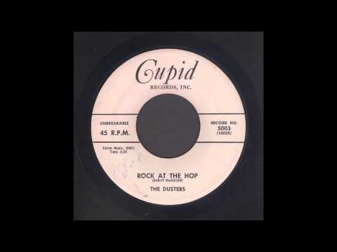 The Dusters (2) — The Dusters - Rock At The Hop - Rockabilly 45