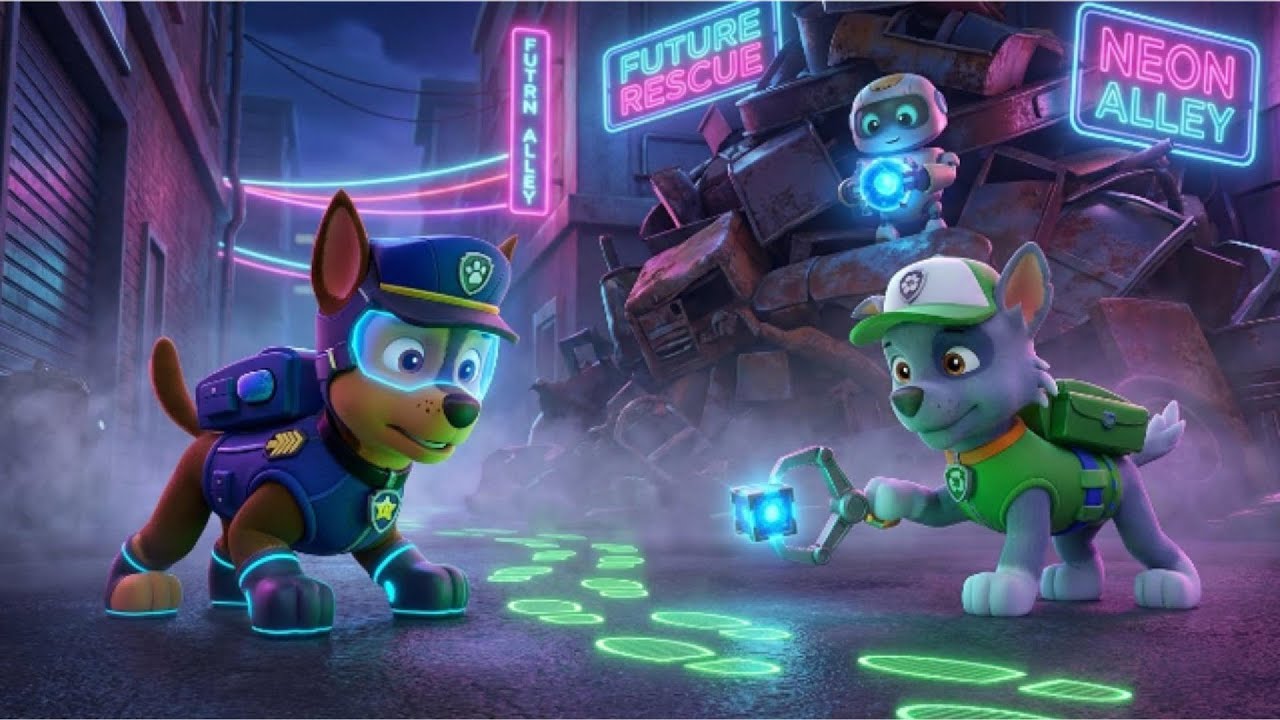 Щенячий патруль: Спасение будущего – Пропавшее ядро ​​памяти! 🗑️🔍 | Кибер-сыщик Чейз и Охота в не...