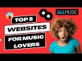 Great websites for music lovers and audio enthusiasts