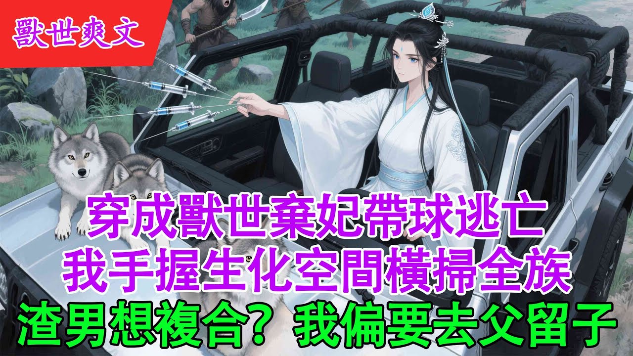 【完結】麻醉針放倒看守，電擊槍熔斷鐵鏈。我開著防彈車，在全族震驚的目光下破門而去！#獸世 #穿越 #逆襲 #帶球跑