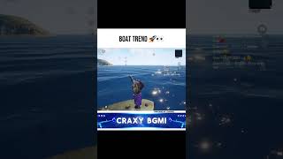 I Tried The Boat Trend In BGMI! 🦅🎯🎧 #shorts #bgmi