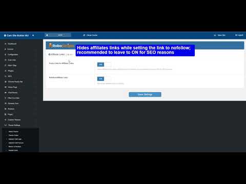 PHP Cam Script (v4) - Affiliate Links