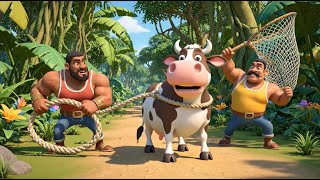 Thief in Old MacDonald's Farm!🐥 EP-4 | Funny Farm Cartoon for Kids | Sneaky Thief & Surprise Chicks🐣 screenshot 5