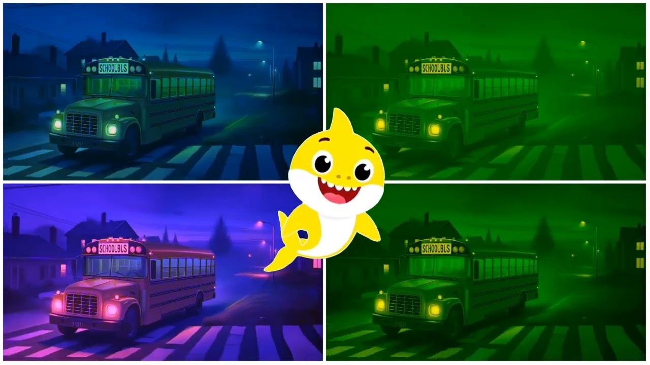 📹 SCHOOL BUS MONSTER | P7 Story of Transformation | Coffin Dance Song