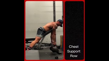 Chest Supported DB Row