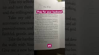 Pray for your husband. #jesuschrist #marriage #bible #prayer #christianity #christian #gospel #love