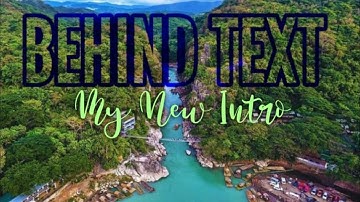 MY NEW INTRO/BEHIND TEXT 2022/XANDER VLOG OFFICIAL