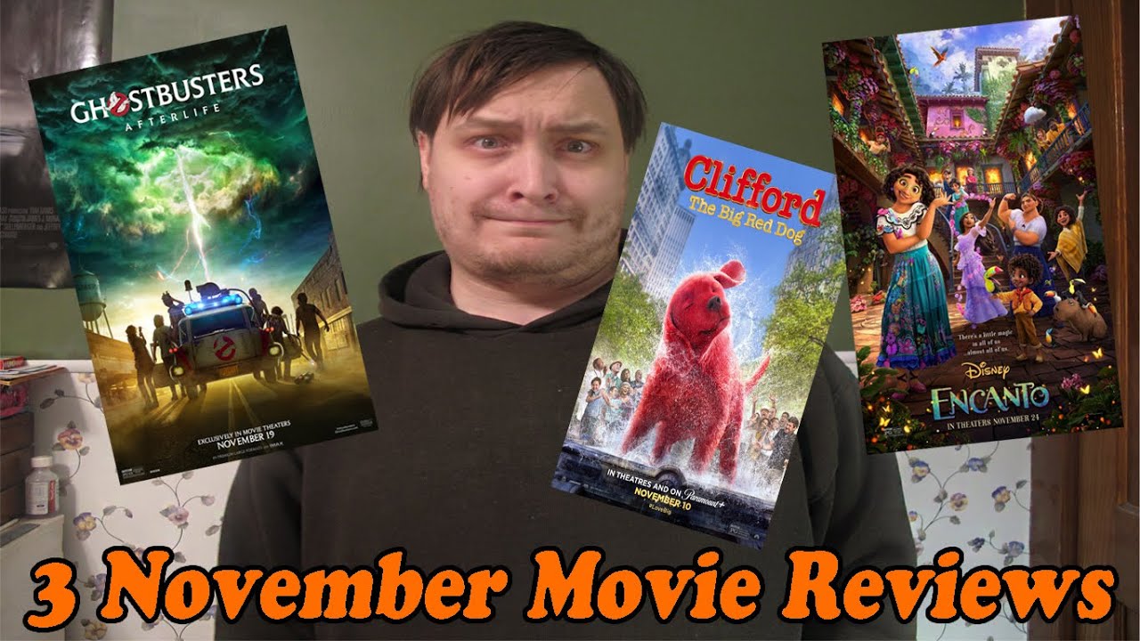 SB's New Triple Movie Review: Clifford, Ghostbusters and Encanto (2021)