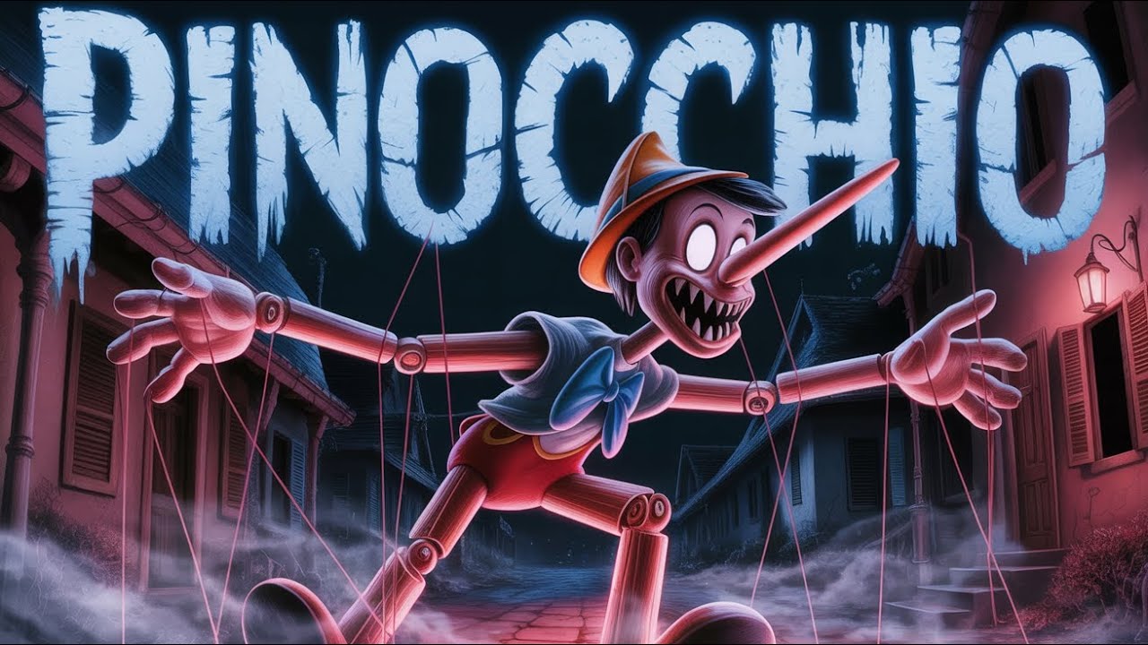 The Boring Horror of Pinocchio | A Dark Fairytale Sleep Story | Rainfall & Black Screen