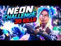Neon going crazy || 30 Kills  #valorantclips #valorantgameplay
