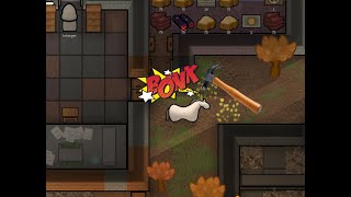 Horse acts like a retard in Rimworld