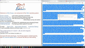 Read file into Emacs buffer and save