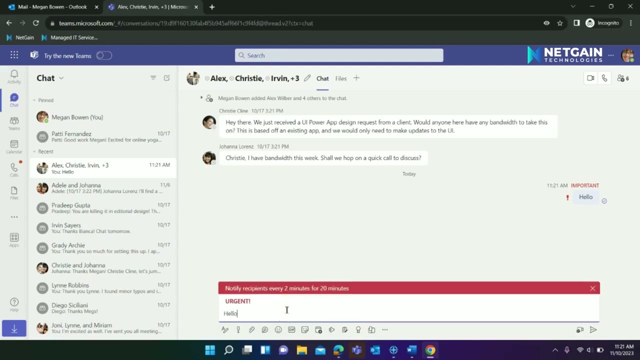 How To Send An Urgent Message On Microsoft Teams YouTube How To Send An Urgent Message On Microsoft Teams YouTube