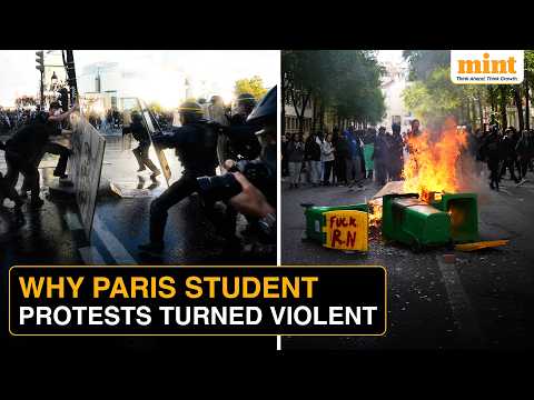 Paris Student Protests Turn Violent as School Shortages Spark Clashes With Police