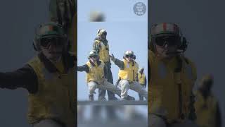 Dramatic Pose on Aircraft Carriers?