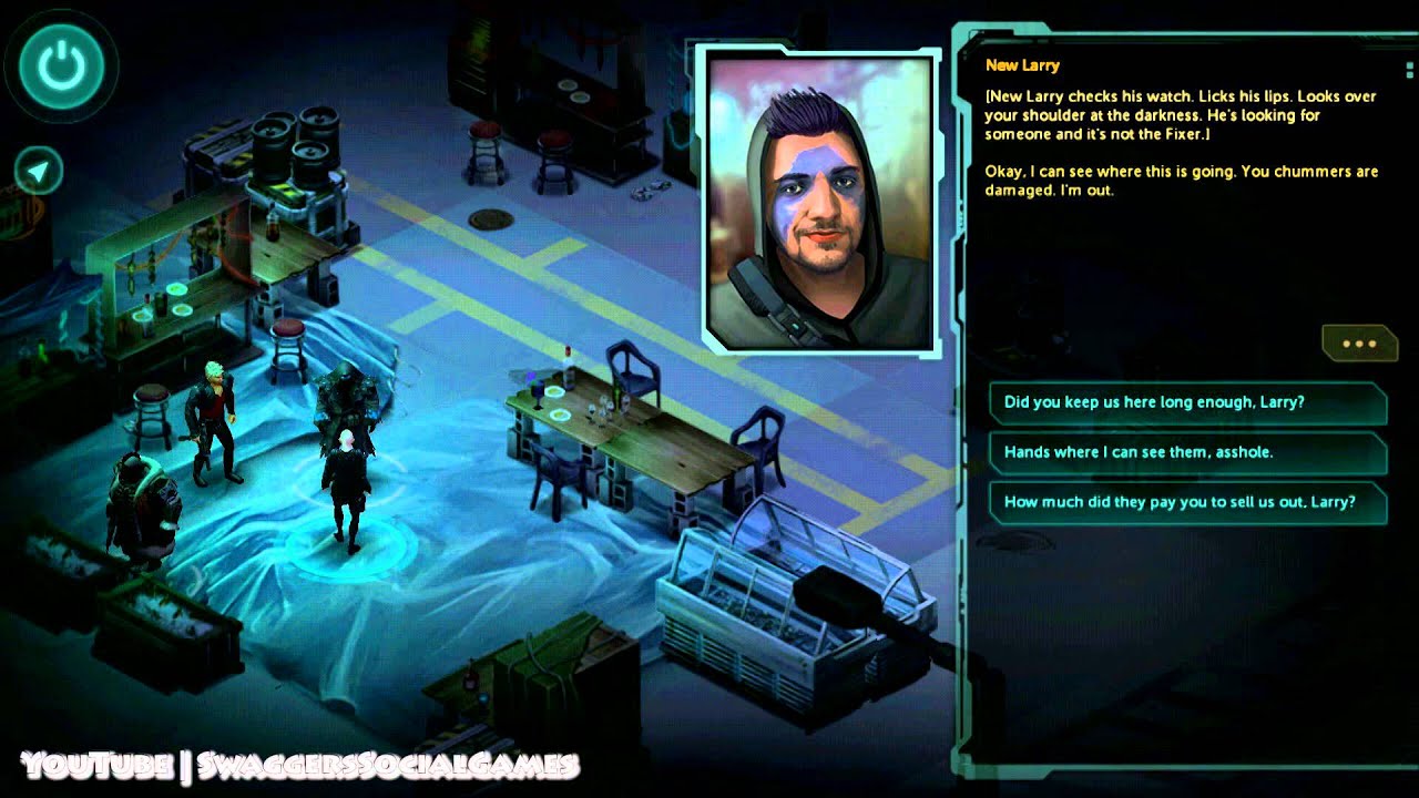 Shadowrun Returns - Pt. 1 - Down and Out - YouTube