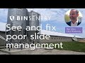How BinSentry helps you see poor slide management - and fix it.