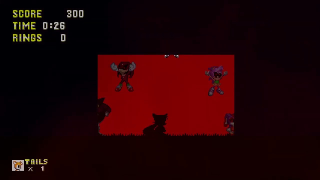 Playing some 2d sonic horror games