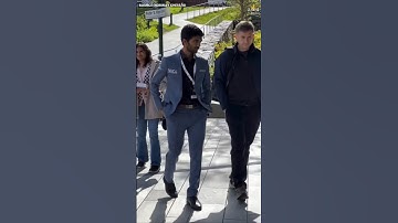 World Champion Gukesh arrives at Norway Chess for Round 2 against Arjun 😍❤️#chess #gukesh #shorts