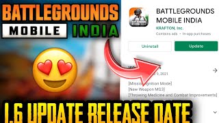 ?Finally Bgmi 1.6 update Release date is here | 1.6 update features | Battlegrounds Mobile India