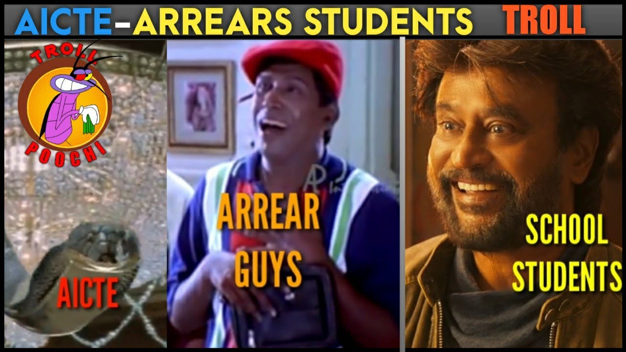 Arrear exam-troll video|School Re-opening troll video|Trollpoochi|TP