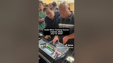 Audio Mixer Fundamentals Course: Master the Basics, Legazpi, Albay #markyulo #audiotraining #albay