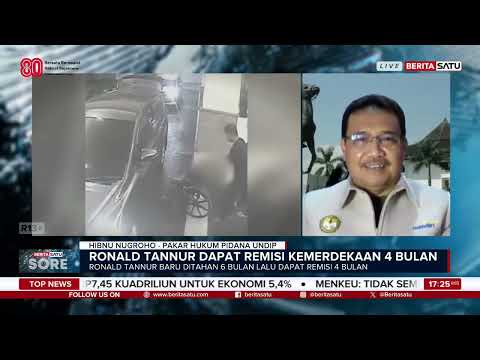 Baru 9 Bulan Dipenjara, Ronald Tannur Langsung Dapat Remisi #Beritasatu