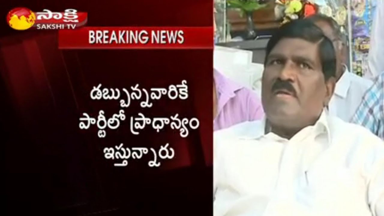 TDP Ex Minister Pushparaj Unhappy Over Rajya Sabha Seats - Watch Exclusive