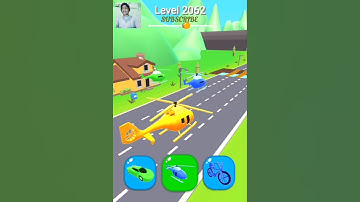 Shape-shifting Funny Race Gameplay new hyper casual game Level-2062 #shorts #gameplay #shapeshifting