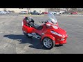 Preowned 2011 canam spyder rts roadster with 170 original miles  pony powersports