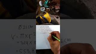 HOW TO CALCULATE THE WEIGHT OF ROUND IRON #tutorial #formula #study #workout