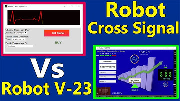 Virtual World Pro Robot V-23 Vs Robot Cross Signal | Profit $1796