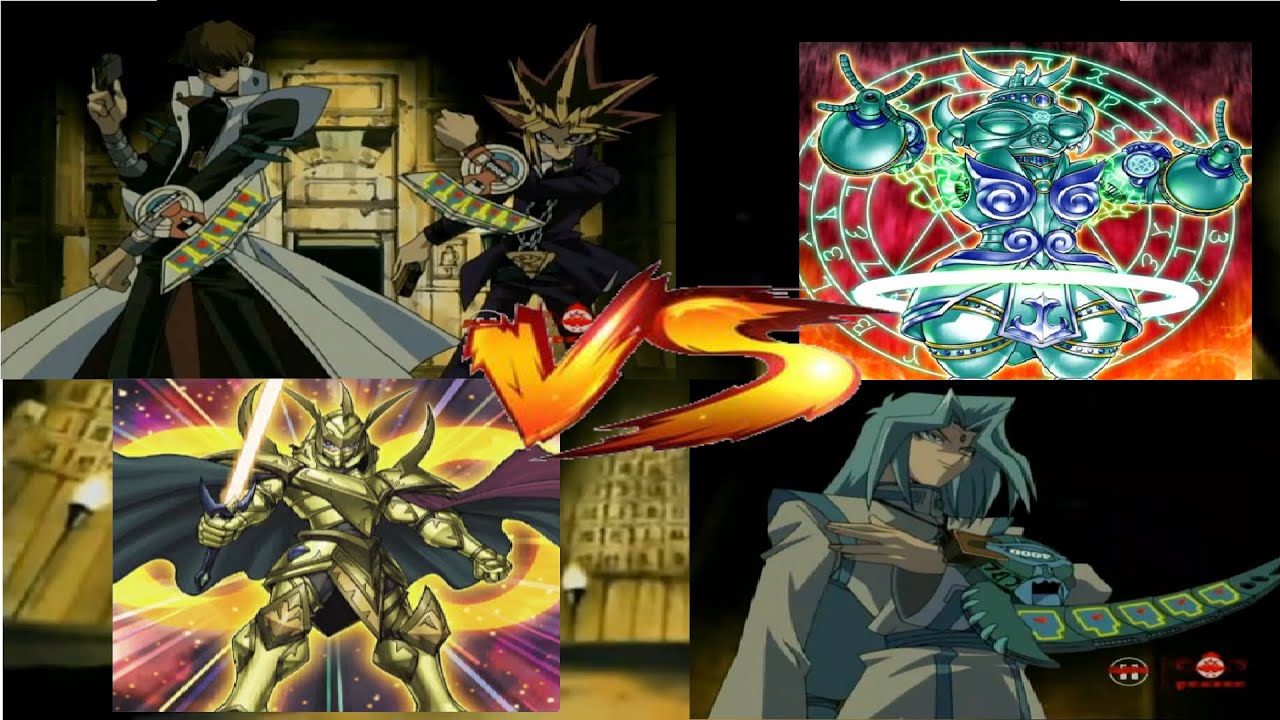 YUGI y KAIBA vs DARTZ - YouTube