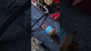 TYM 2610h Tractor, installing Block Heater