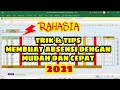 Cara Cepat Membuat Absensi Karyawan Atau Guru Di Excel Secara Otomatis