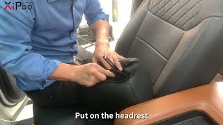 How to install Toyota Tundra Seat Covers by Xipoo 645 views 1 year ago 4 minutes, 43 seconds