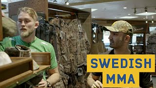 Alexander Gustafsson has anxiety in the hunting store