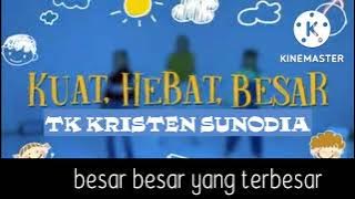 karaoke KUAT HEBAT DAN BESAR SONG