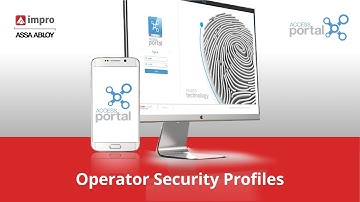 Operator Security Profiles - Access Portal v5