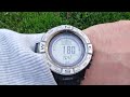 Compass calibration  and indication  for Casio Pro Trek PRW 3500. Калибровка и индикация компаса.