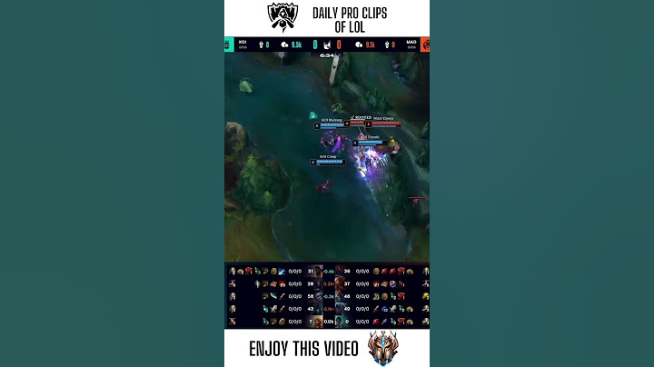 Koi Get First Blood On Mad Lions Hylissang in playoffs #shorts
