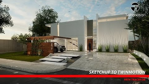 TWINMOTION 2022 | REALISTIC EXTERIOR RENDER | PATH TRACER