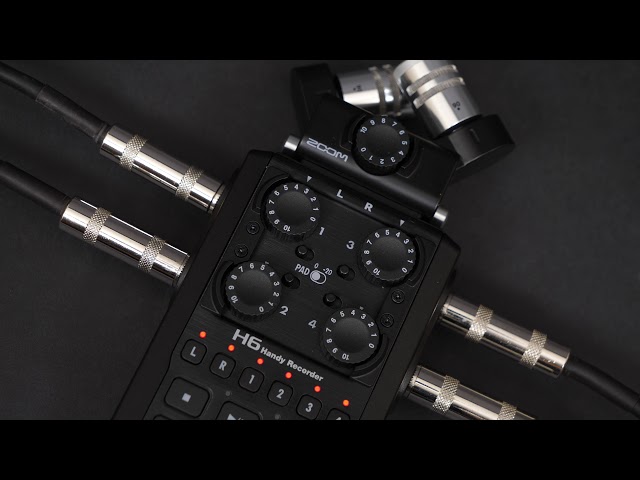 Zoom H6 All Black - Audio Interface Mode 