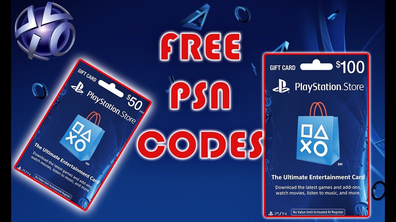 GET FREE PS4 CODES [*2018*]free codes from PSN store 100😱working