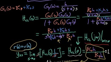 ECE3084 Lecture 61: Proportional-Derivative Control of "Position" (Signals & Systems, Georgia Tech)