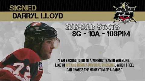 Darryl Lloyd Signs With the Nailers
