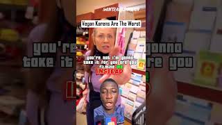 Vegan Karen gets HUMBLED 💀